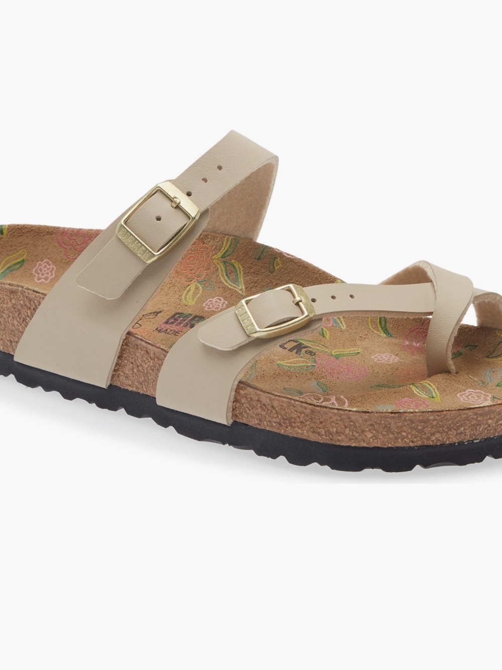 Birkenstock Mayari Printed Footbed Sandals Size 37